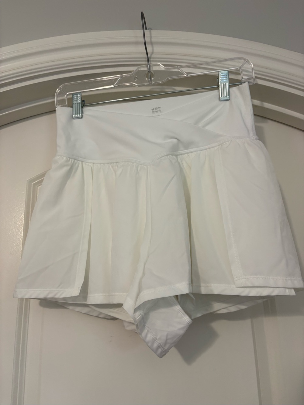 JoyLab White and black Athletic Shorts